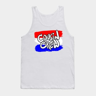 Cousin Crew Red, White and Blue Tank Top